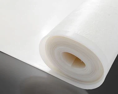 Feuille de silicone